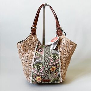 Sakroots Straw Bag
